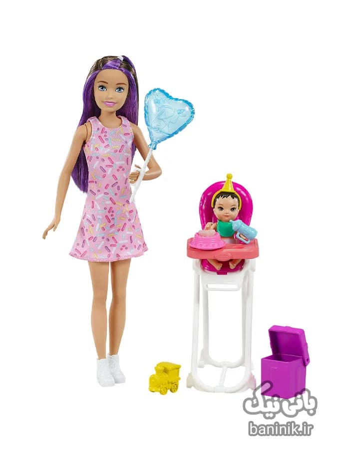 عروسک باربی پرستار بچه Barbie — تصویر ۵