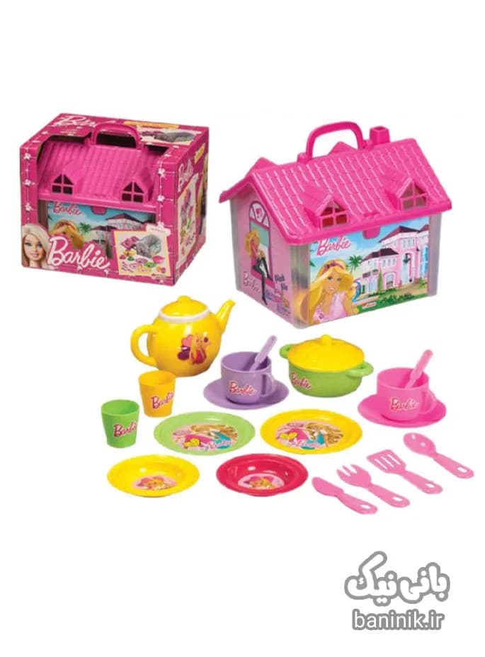 خانه عروسکی باربی با سرویس چای خوری Barbie — تصویر ۲