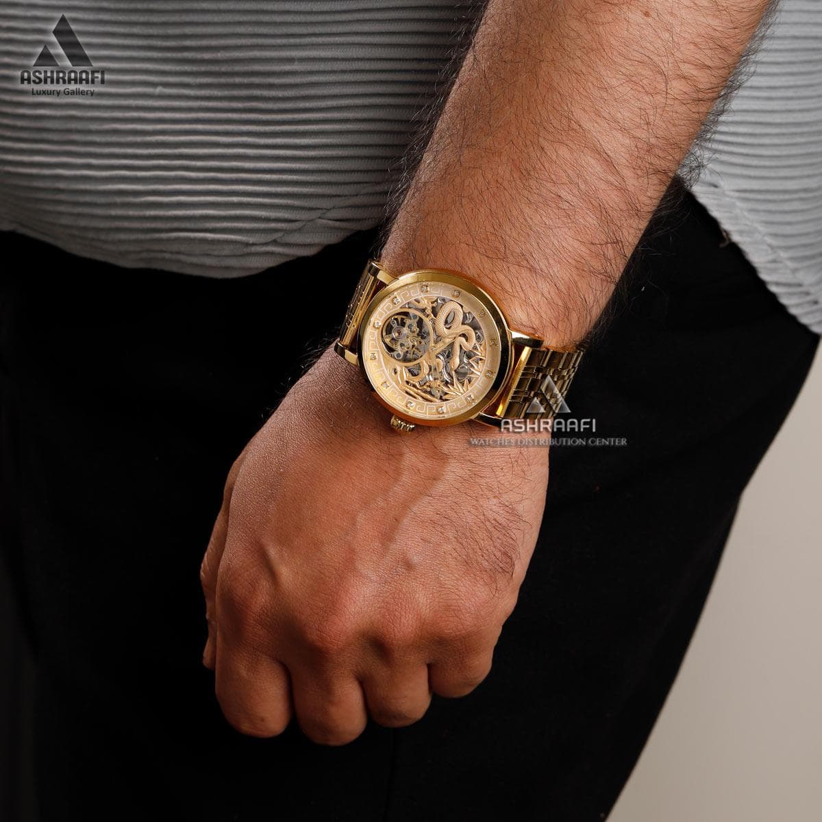 ساعت پتک فیلیپ طلایی Patek Philippe 2022G — تصویر ۵