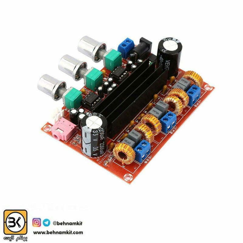 ماژول آمپلی فاير استريو 100 وات + 100W ساب ووفر XH-m139