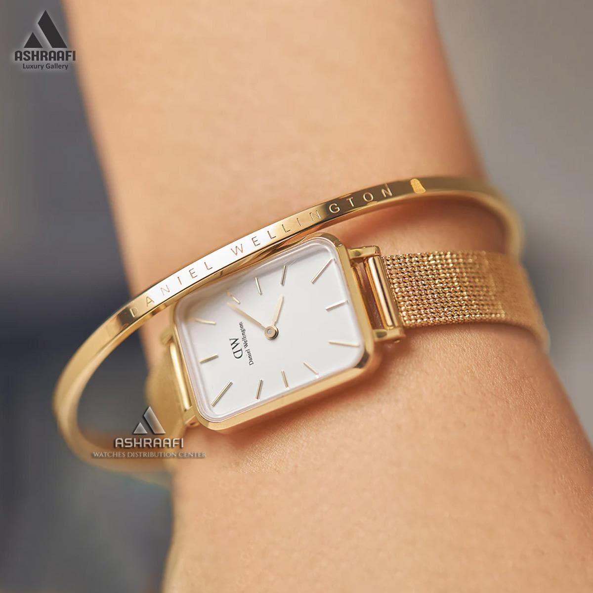 دستبند دنیل ولینگتون طلایی Daniel Wellington Classic Bracelet G1 — تصویر ۳