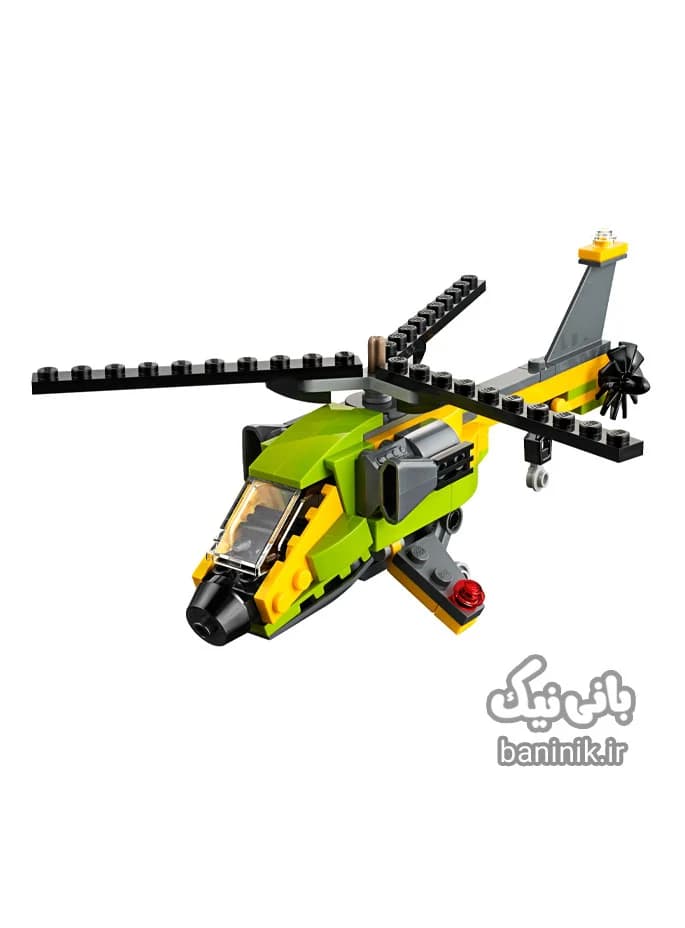 لگو کریتور مدل هلیکوپتر ماجراجویی 31092 Lego — تصویر ۲