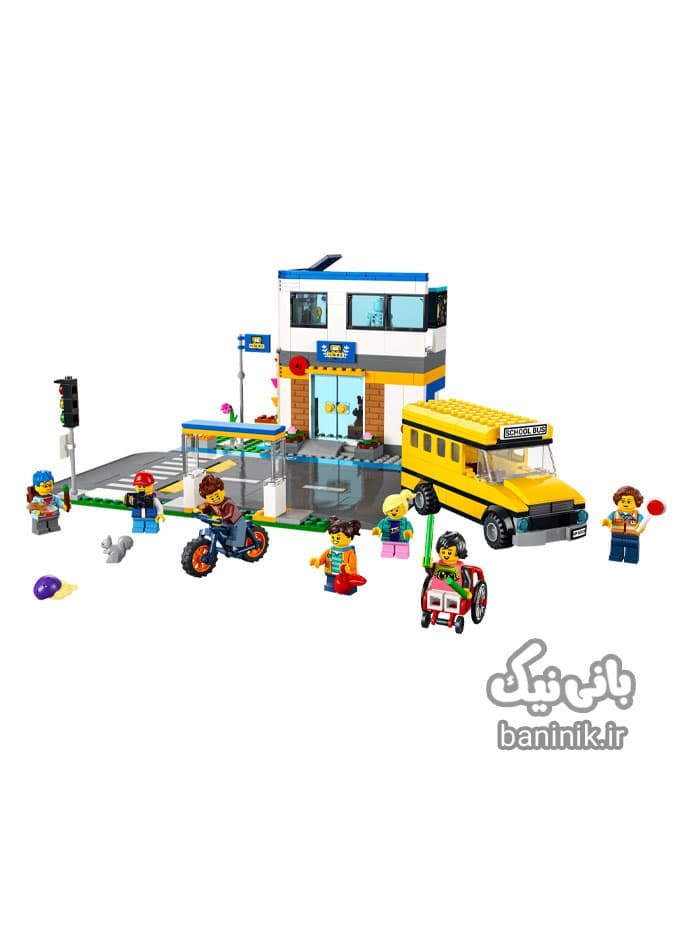 لگو سیتی مدل روز مدرسه LEGO City 60329 — تصویر ۳