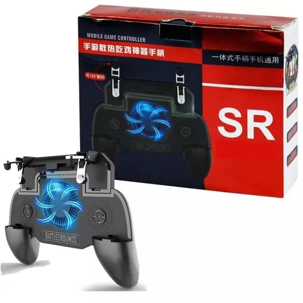 گیم کنترولر فن دار مدل SR mobile game controller