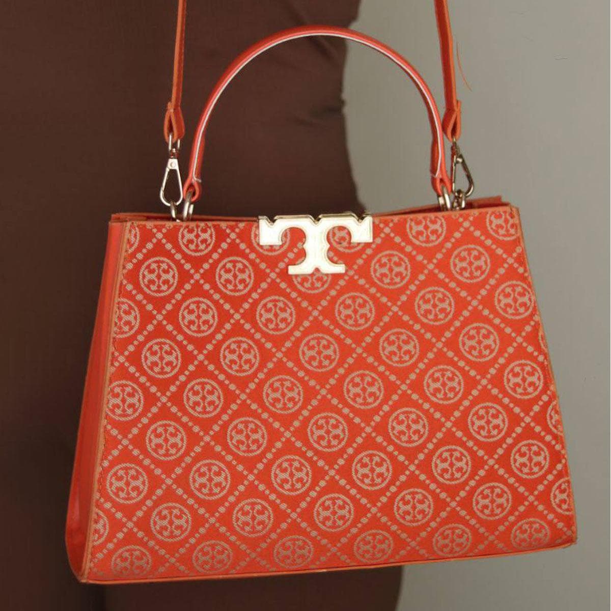 کیف طرح دار توری برچ Tory Burch Bag A01 — تصویر ۴