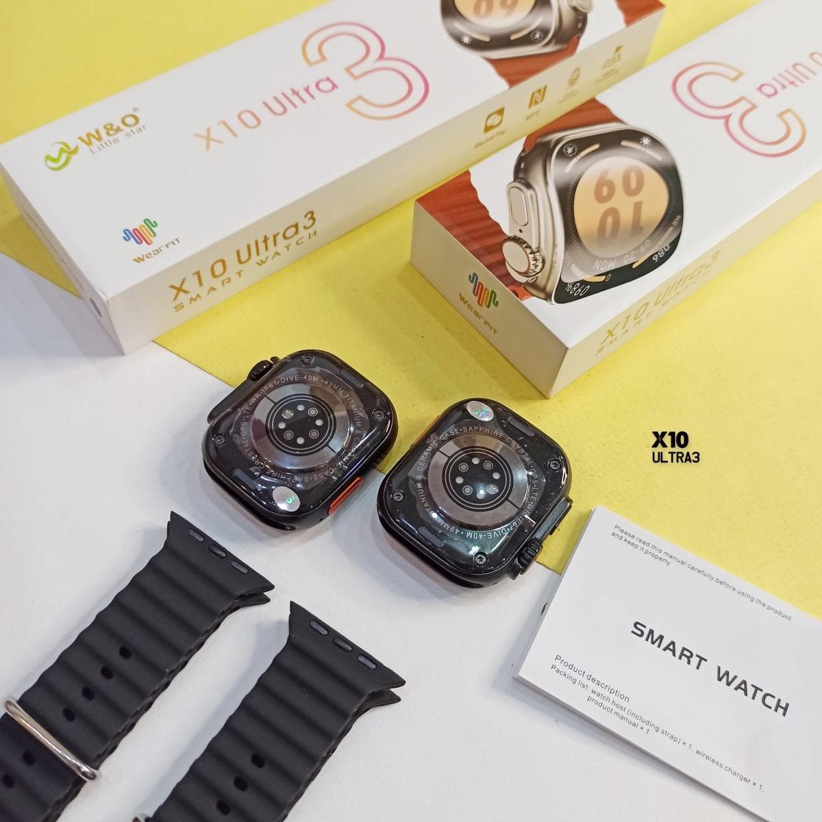 ساعت هوشمند W&O مدل X10 ULTRA 3 — تصویر ۲