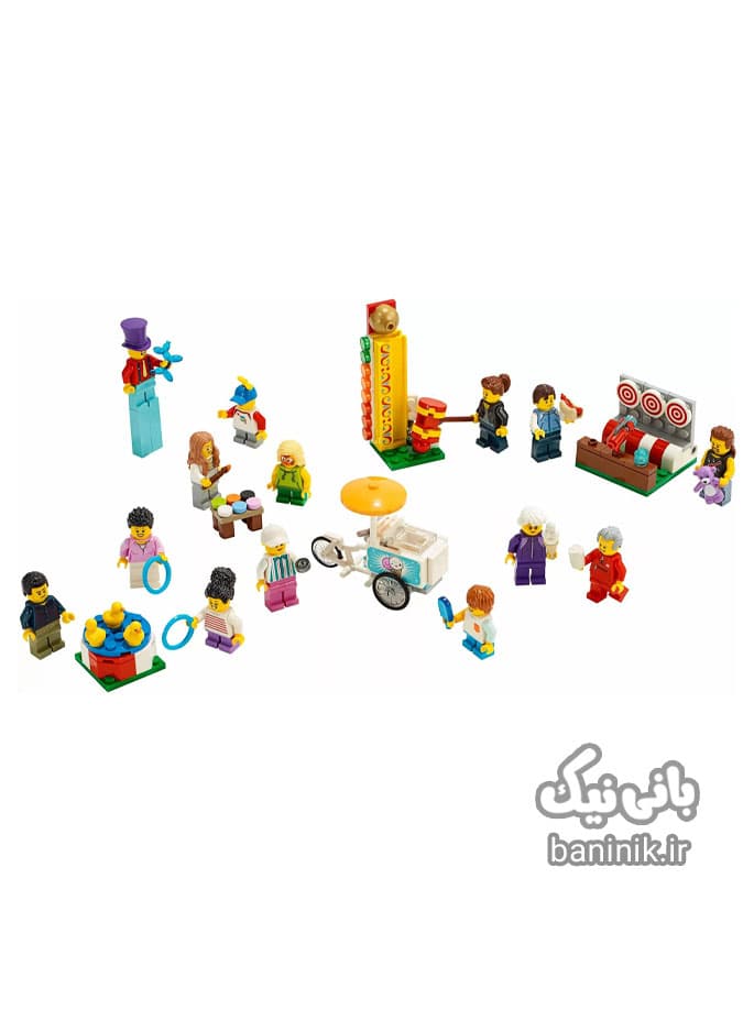 لگو سیتی مدل مردم در شهربازی LEGO City 60234 — تصویر ۴
