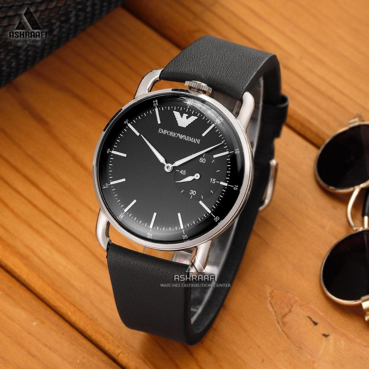ساعت امپریو آرمانی مشکی Emporio Armani AR11336 — تصویر ۲