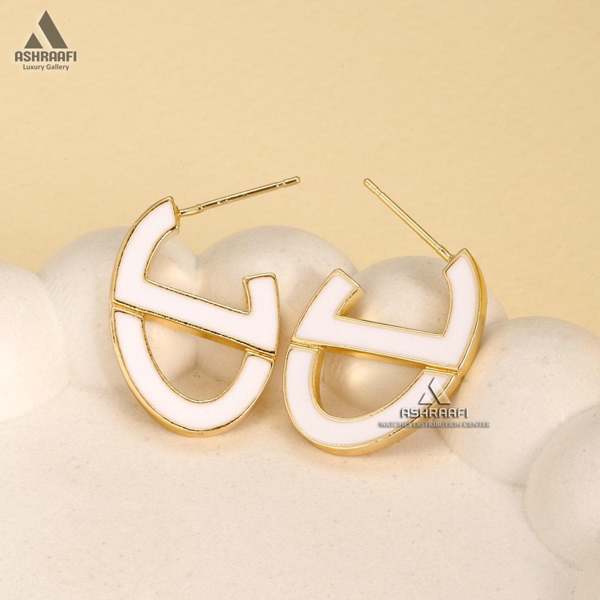 گوشواره طلایی Women Earrings DG01 — تصویر ۳