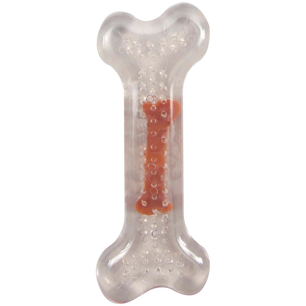 استخوان پلاستیکی فلامینگو مدل Chewing Toy با طعم شکلات سایز Small — تصویر ۲