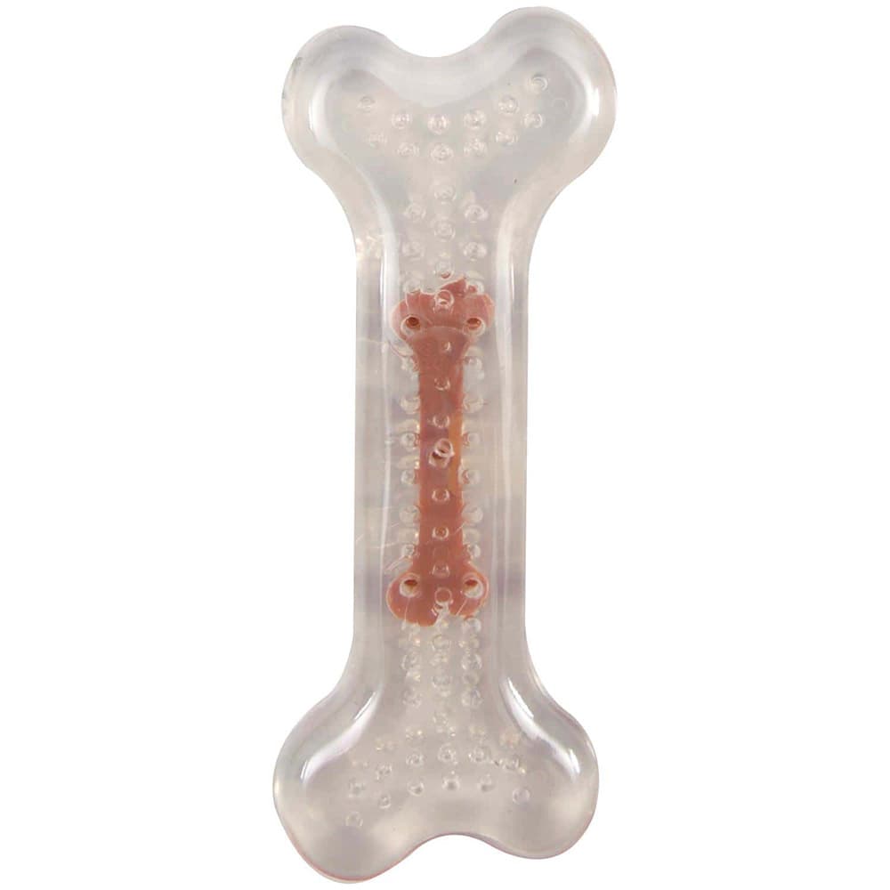 استخوان پلاستیکی فلامینگو مدل Chewing Toy با طعم شکلات سایز Medium — تصویر ۲