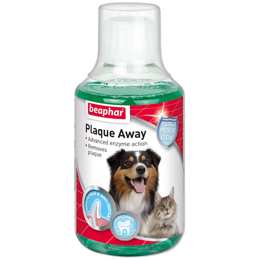 محلول شستشوی دهان و دندان بیفار مدل Plaque Away حجم ۲۵۰ میلی لیتر