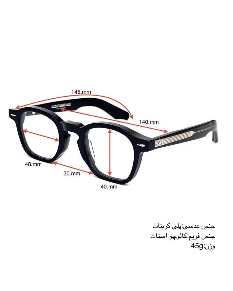 عینک آفتابی فتوکرومیک اسپرت ژاک ماری مدل JACQUESMARIE MAGE ZEPHIRIN — تصویر ۴