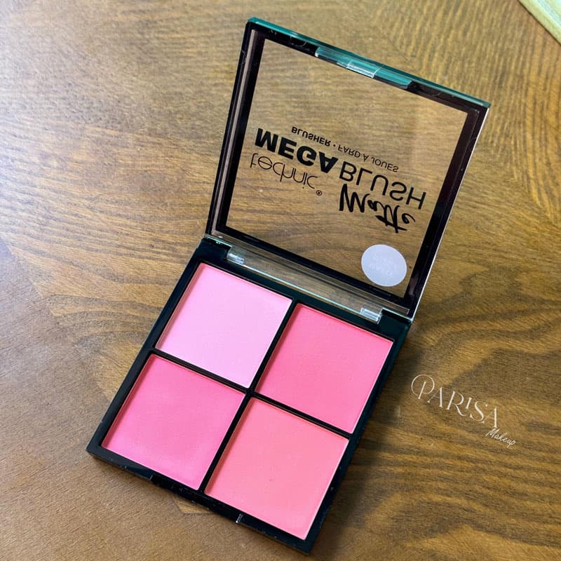 پالت رژگونه 4 رنگ تکنیک مدل Mega Blush