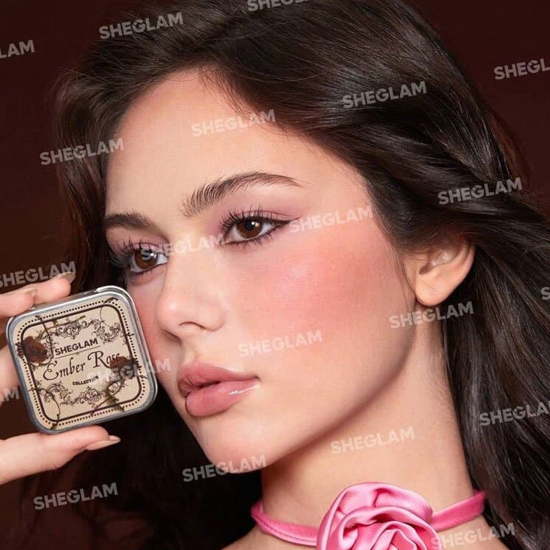 رژگونه کرمی شیگلم SHEGLAM مدل Ember Rose Eternal Flame رنگ Love Language — تصویر ۲