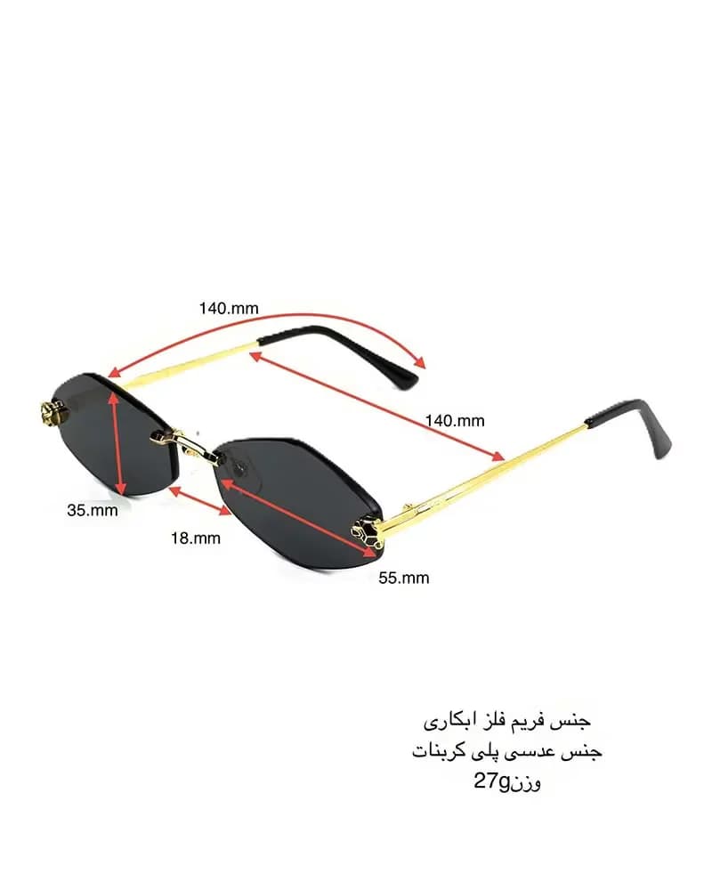 عینک آفتابی زنانه کارتیر مدل CARTIER CT0433S — تصویر ۶