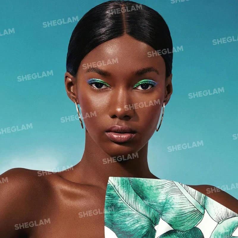 گلایتر ژلی شیگلم SHEGLAM مدل Stay Wild Jelly Glitter رنگ Peacock — تصویر ۲
