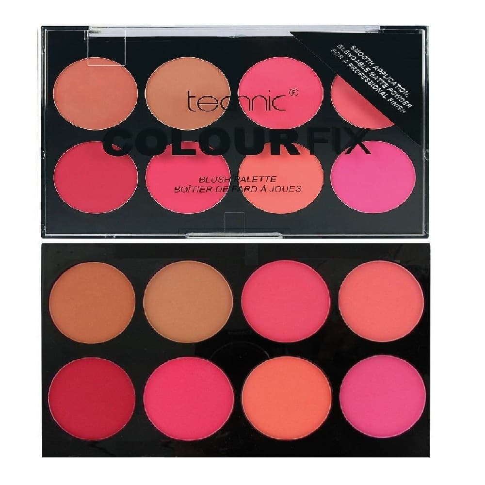 پالت رژگونه 8 رنگ تکنیک مدل Color Fix