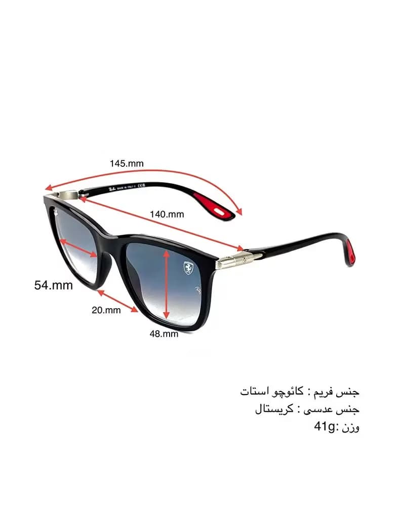 عینک آفتابی اسپرت ریبن مدل RayBan RB4433M (sl) — تصویر ۷
