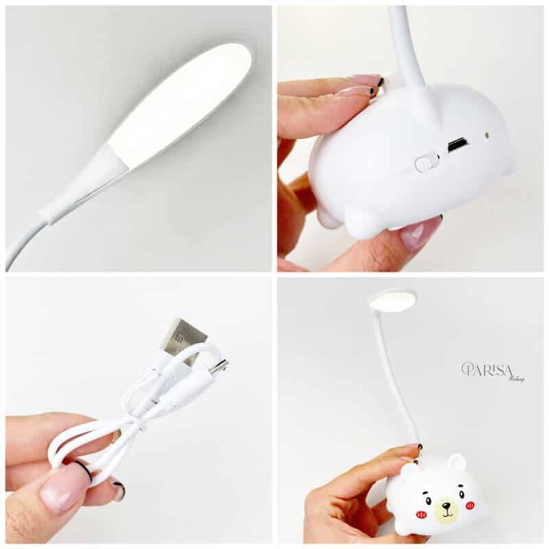 چراغ رومیزی طرح خرس(Pet led) — تصویر ۲