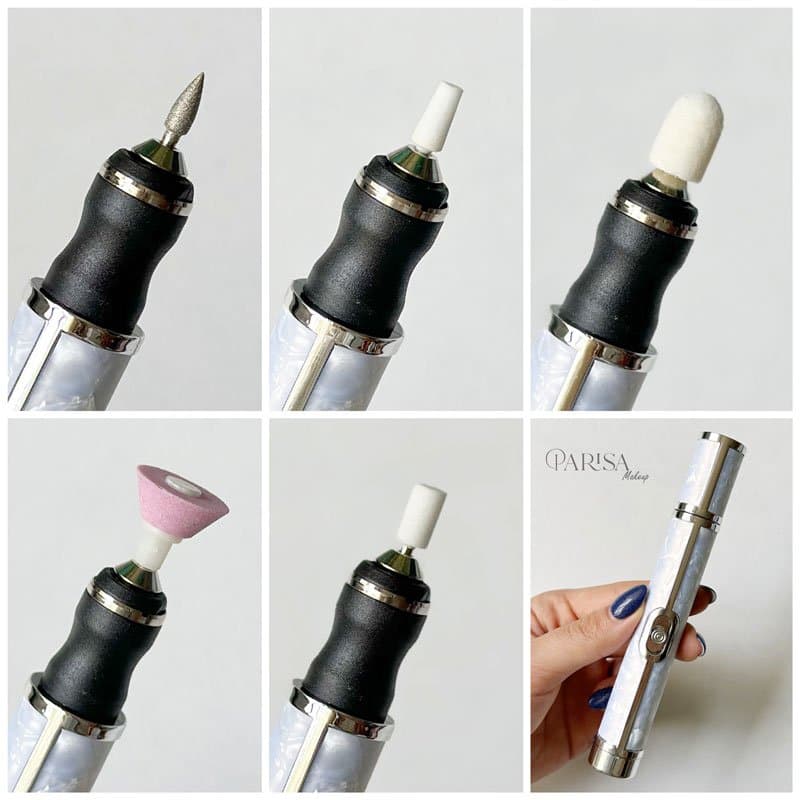 مانیکور برقی ناخن مدل Salon Nails کد 6636 — تصویر ۳