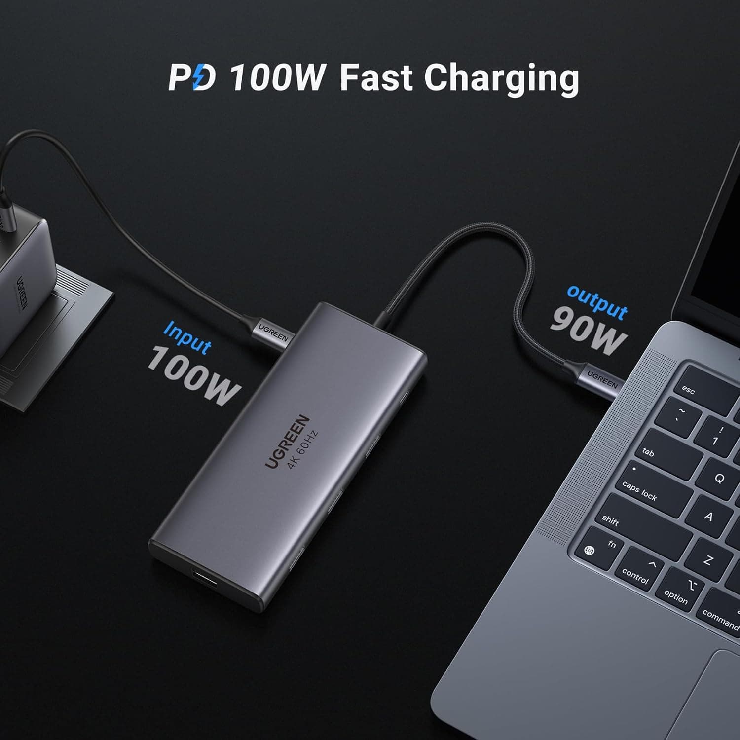داک استیشن 9 کاره USB-C مدل UGREEN — تصویر ۴