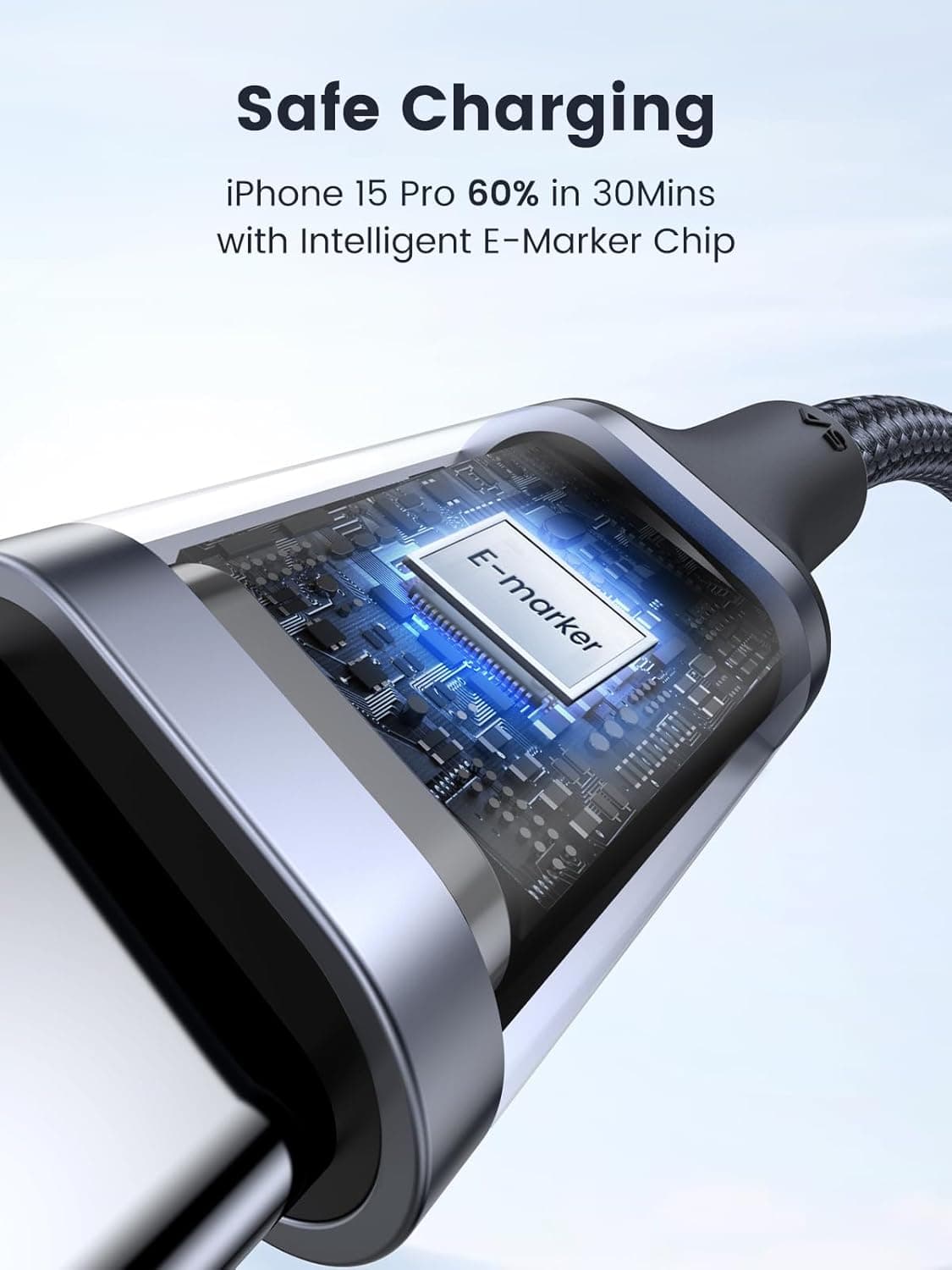 کابل USB-C مدل UGREEN — تصویر ۷