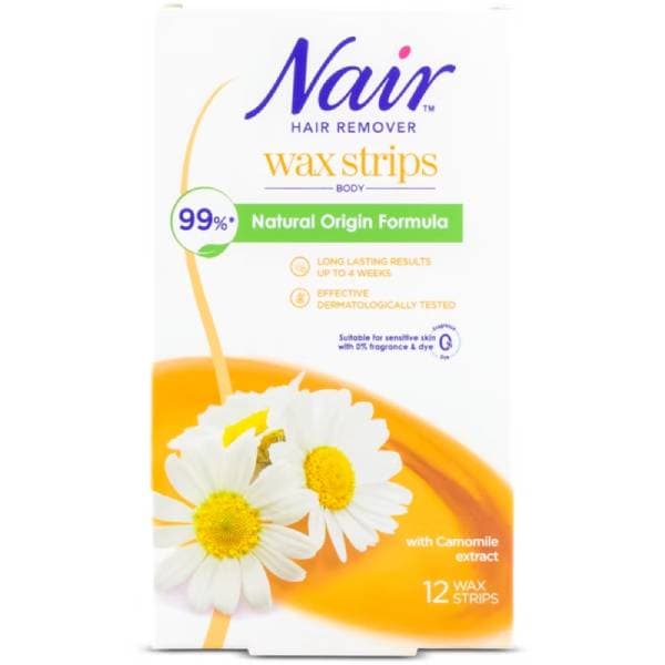 نوار موبر پوست های حساس نیر مدل Camomile بسته 12 عددی