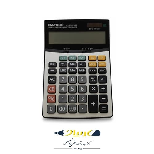 ماشین حساب کاتیگا مدل CD-2728-16RP — تصویر ۵