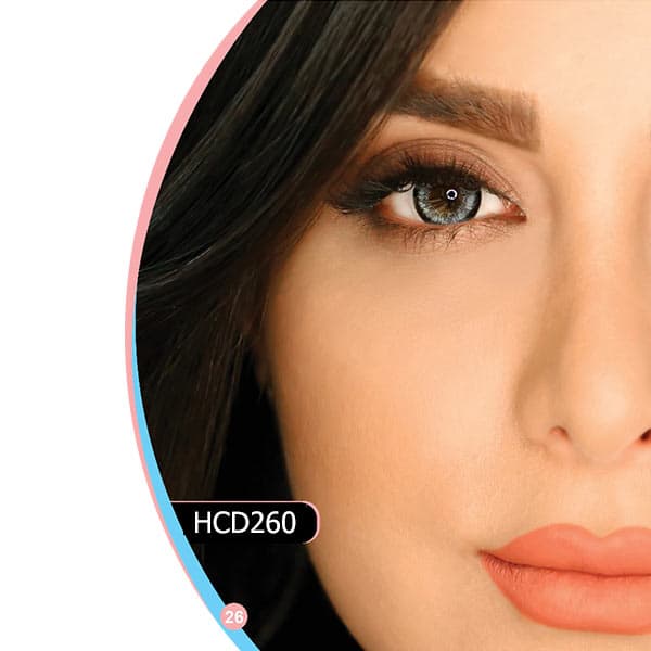 لنز چشم سالانه هرا رنگ هاسکی شماره HCD260