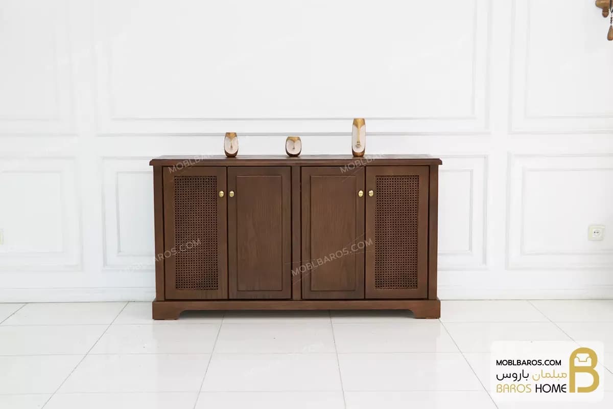 میز کنسول چوبی و کلاسیک جدید مدل لوویس — تصویر ۲