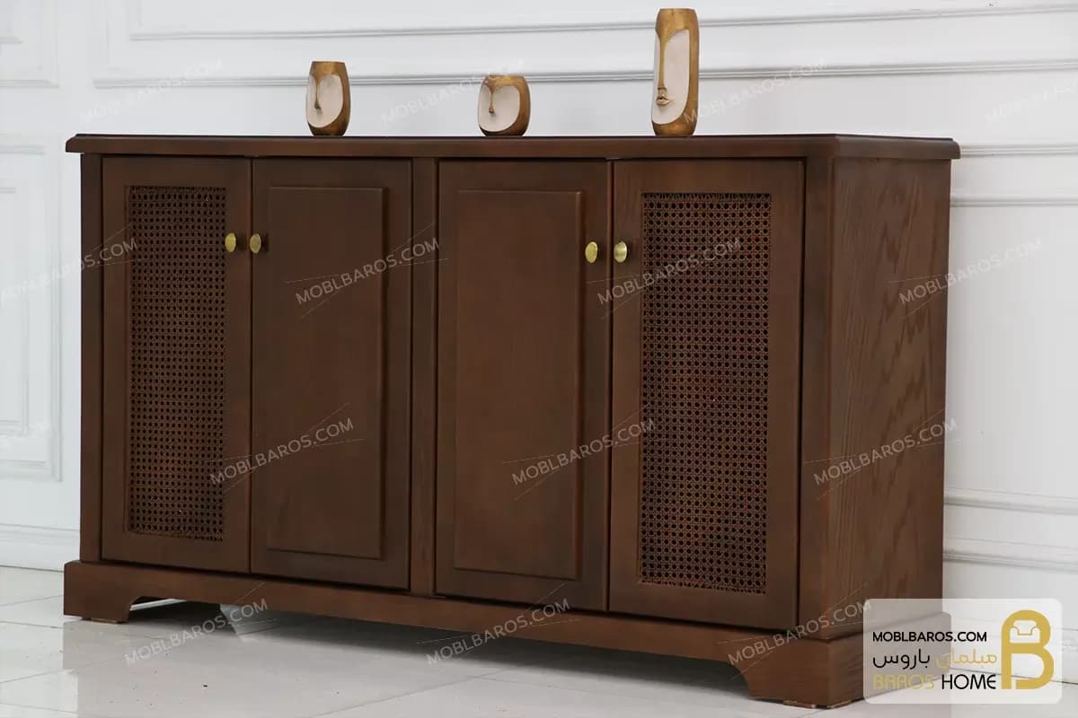 میز کنسول چوبی و کلاسیک جدید مدل لوویس — تصویر ۳