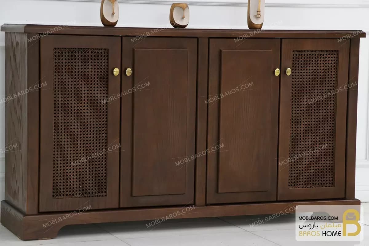 میز کنسول چوبی و کلاسیک جدید مدل لوویس — تصویر ۴