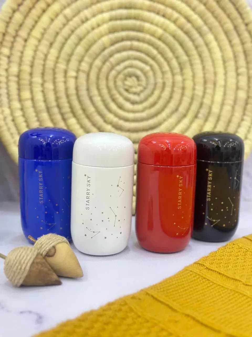 مینی فلاسک کهکشانی (STARRY SKY) رنگی و براق