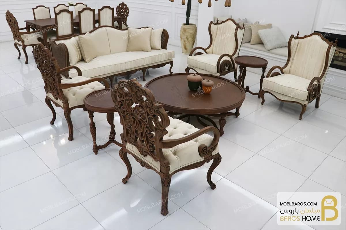 ست مبلمان ترکیبی کینگ و کویین