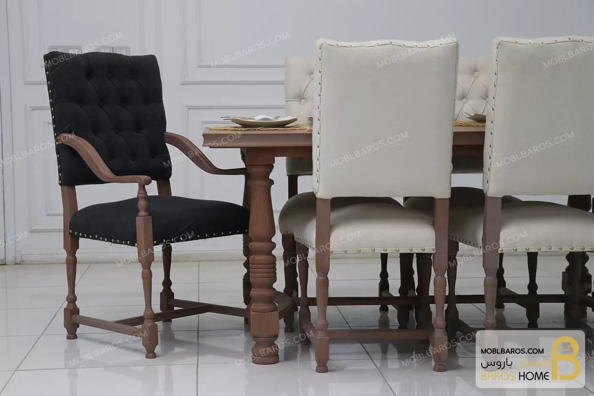 میز ناهارخوری دایان با صندلی چستر