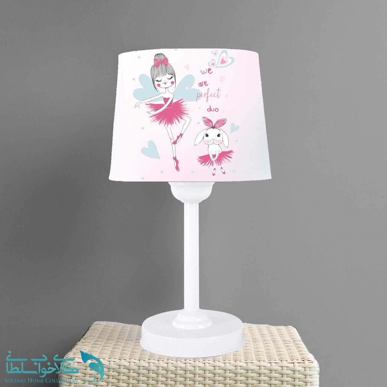 آباژور اتاق کودک طرح بالرین جذاب کد A1726