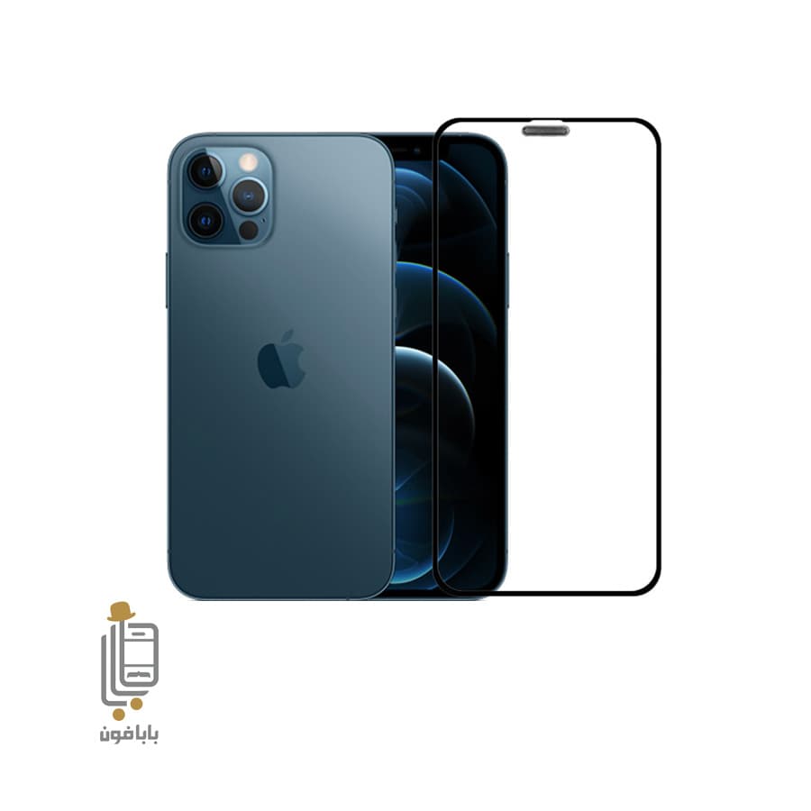 محافظ صفحه نمایش فول چسب iPhone 12 Pro Max