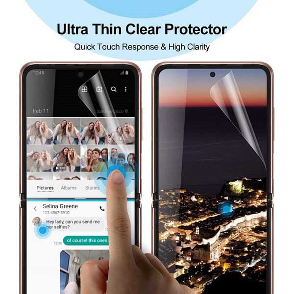 Nano TPU Screen Protector for Samsung Galaxy Z Flip — تصویر ۳