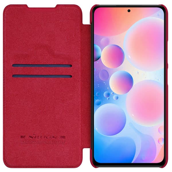 کیف چرمی گوشی شیائومی Mi 11X Pro مدل نیلکین Qin — تصویر ۵