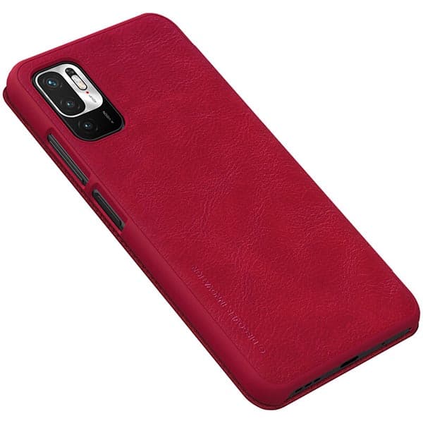 کیف چرمی گوشی شیائومی Poco M3 Pro 5G مدل نیلکین Qin — تصویر ۵