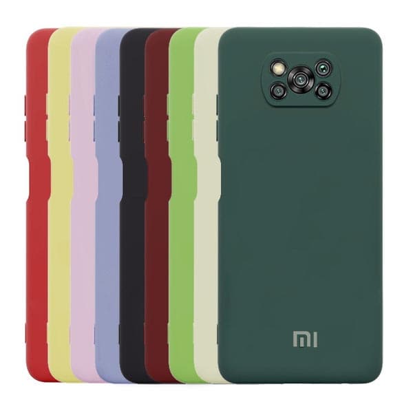 قاب سیلیکونی شیائومی Poco X3 NFC مدل محافظ دوربین — تصویر ۴