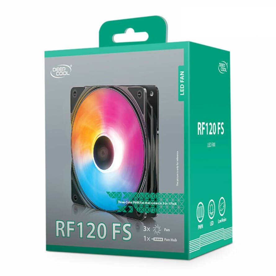 خنک کننده کیس دیپ کول RF120 FS (3 IN 1) — تصویر ۵