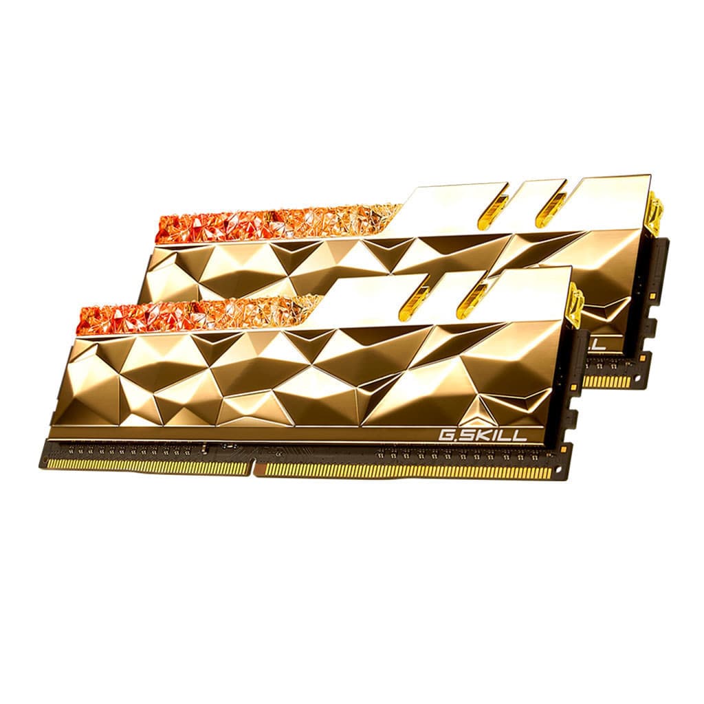 رم دوکاناله دسکتاپ جی اسکیل TRIDENT Z ROYAL ELITE 64GB 4266MHZ CL19 GOLD — تصویر ۲