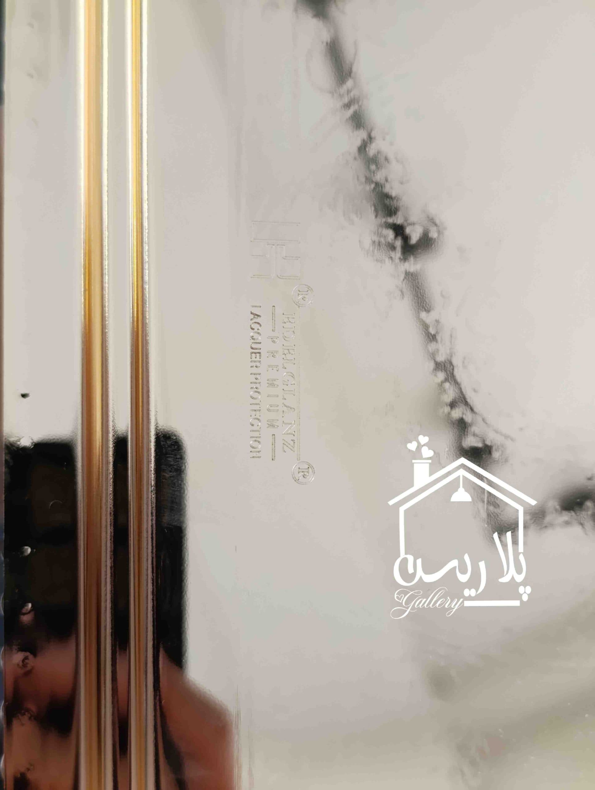 سینی رولت و مزه پایه دار 60 سانتی سیلور — تصویر ۶