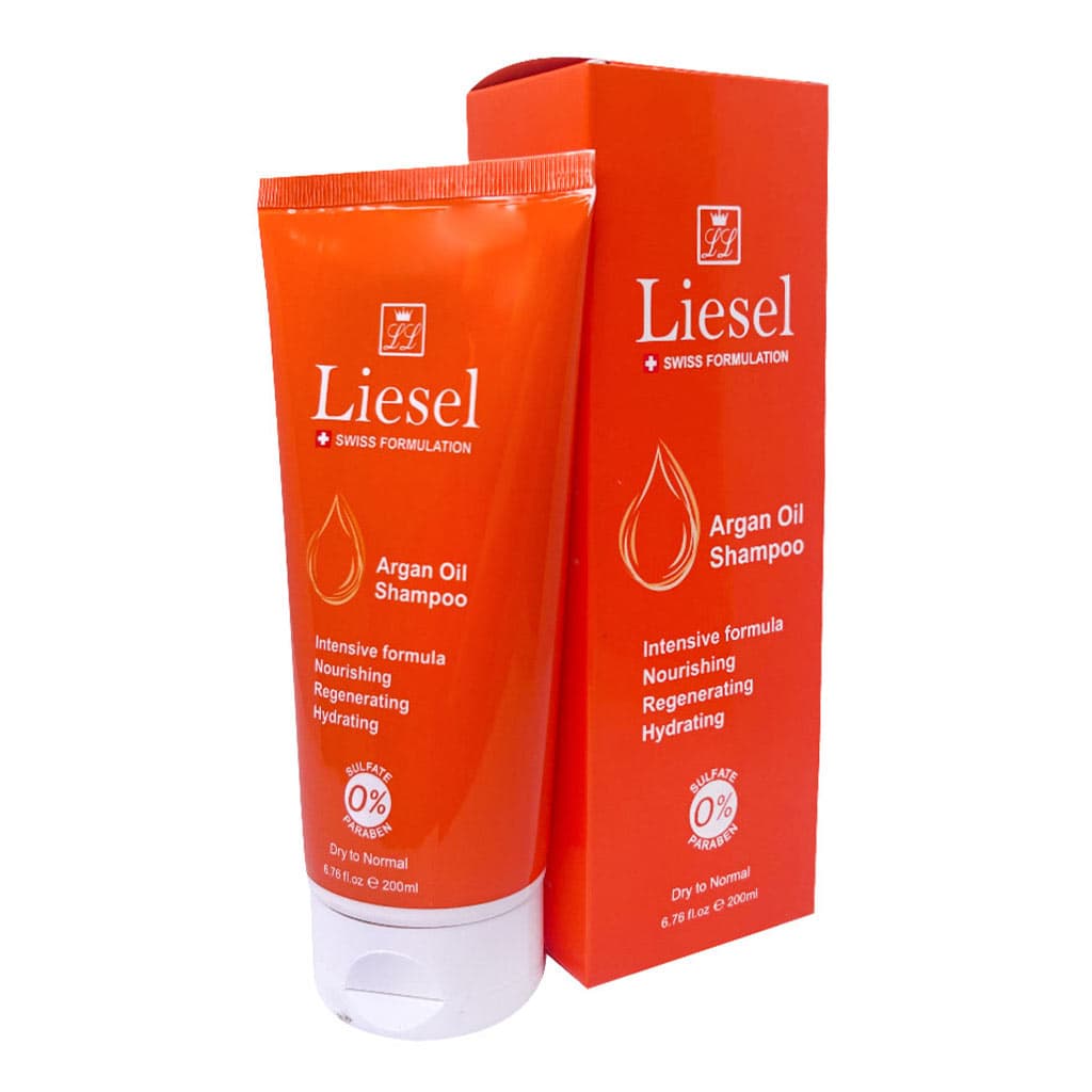 شامپو روغن آرگان مناسب موهای خشک 200 میلی لیتر لایسل Liesel — تصویر ۲