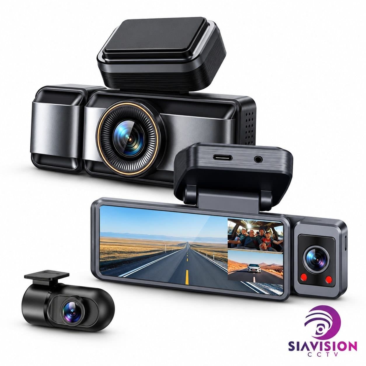 دوربین ثبت وقایع سه لنز سیمکارتی مدل M300 — تصویر ۲