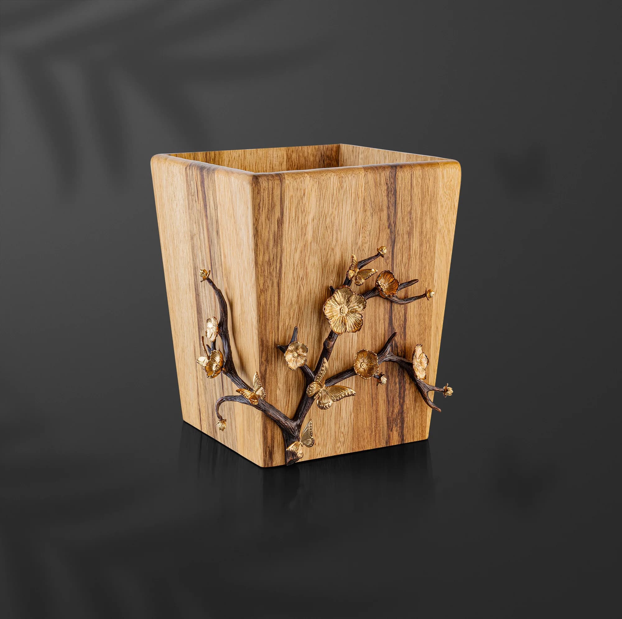سطل زباله گلدکیش طرح باترفلای مدل GK829826 — تصویر ۲