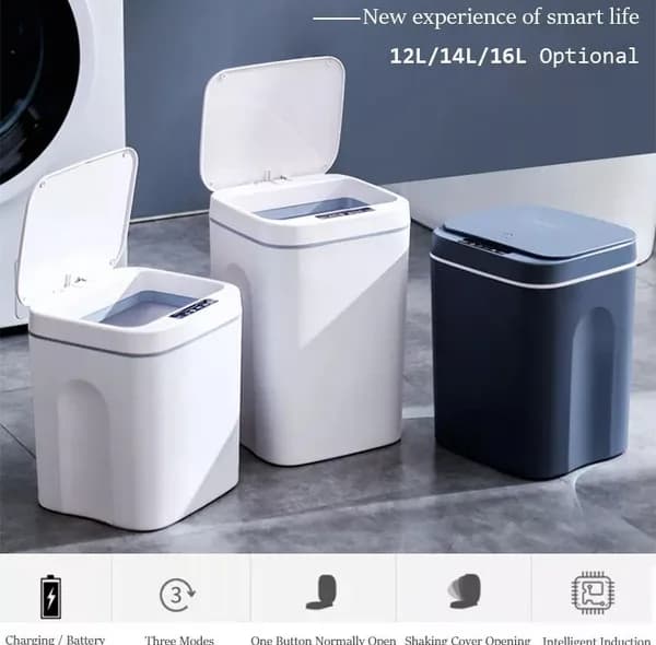 سطل زباله مدل هوشمند کد Y8621A / 14L — تصویر ۶