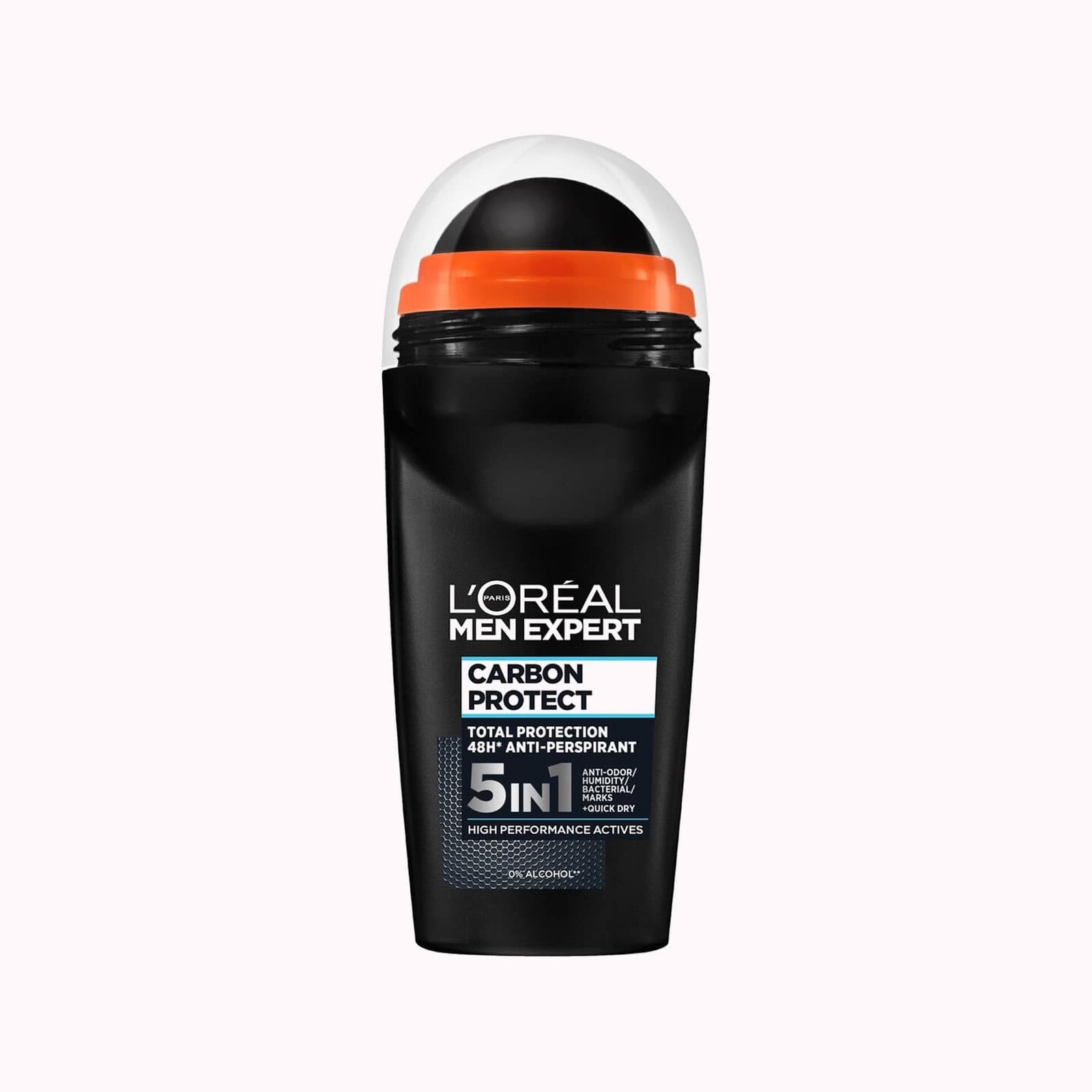 دئودورانت رولی ضد تعریق Carbon Protect 5 In 1 لورال